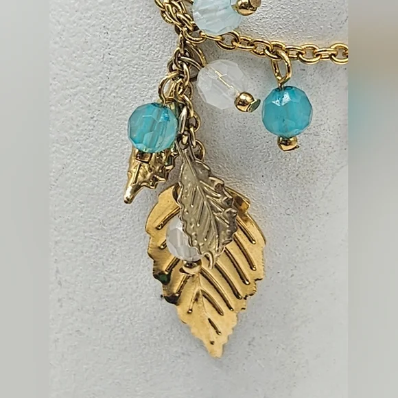 VTG AVON Mix Variety Collection Gold Tone Lot Necklace Bracelet Ring SIGNED Gems - Picture 7 of 16